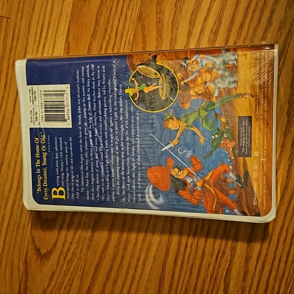 Disney's Masterpiece Collection VHS Sealed Limited Edition Peter Pan - Picture 2 of 7